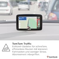 TomTom Pkw-Navi GO Classic Lite (6 Zoll, TomTom Traffic, Karten-Updates für Europa inklusive, Updates über Wi-Fi, integrierte, umkehrbare Halterung) – Ansicht 2