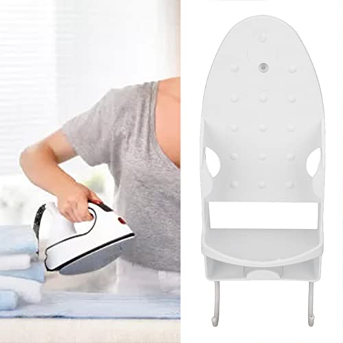 Electric Iron Holder Load Bearing Storage Iron Rack Ironing Board Household Mounted Bathroom Rack Large Poster Stand Bracket Electronic Display (White) by TOPINCN - Image 7