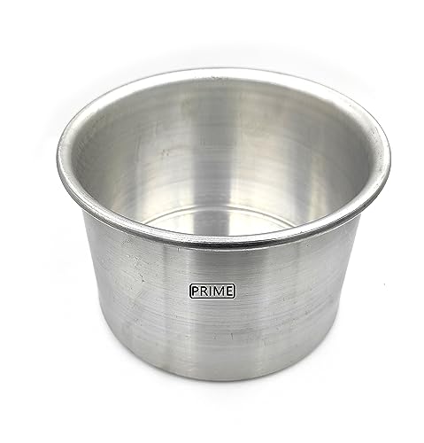Image of Prime Bakers and Moulders Round Aluminum Baking Cake Pan /Mould for Oven (3 Inch)