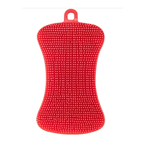Ellylian Silicone Sponge Dish Sponges, Silicone Sponge Dish Washing Kitchen Gadgets Brush Accessories, Kitchen Sponge Double Sided Cleaning Sponges