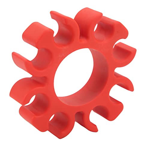 Clip portapaquetas de silicona rojo para batería miniatura 6