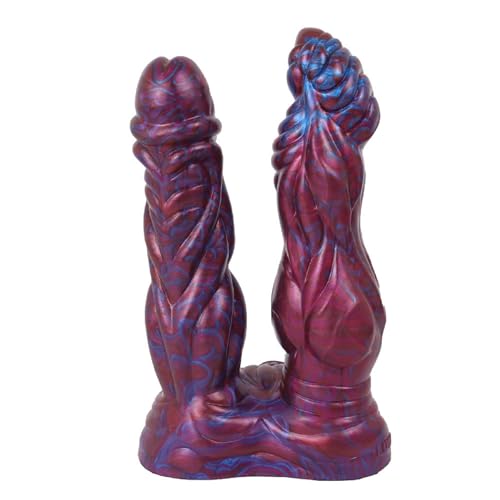 Silicone Monster Dragon Double Ended Dildo Alien Sex Toy - Realistic Design for Ultimate Fantasy Experience Huge Tentacle Realistic Dildo, Tongue G-spot Dildo Lifelike Fake Penis Adult Sex Toys (4507)