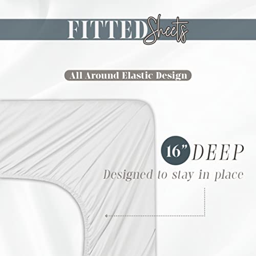 Elegant Comfort 7-Piece Bed-In-A-Bag Comforter & Sheet Set- Luxury 1500 Thread Count 7-Piece Rv Short Size Bed-In-A-Bag, Cozy Bed Sheets And Comforter Set, Wrinkle And Stain Resistant, Black/Burgundy #TOP4