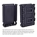 WOLFBUSH 3Pcs Tactical Fast Mag WST TPR Flexible Magazine Pouch for Ar15 M4 5.56/7.62 Mag Pouch (Black)
