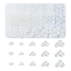 White Transparent Loose Beads Kit