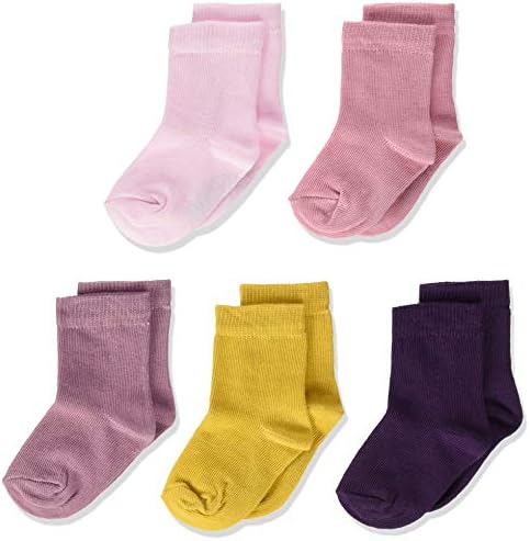 MINYMO Baby - Mädchen Ankle Sock - Multi (5-pack) Socken (5er Pack)