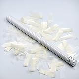 Ultimate Confetti 8 Pack White Rice Paper Confetti Wand-14' Slow Dissolving Confetti- Great for...
