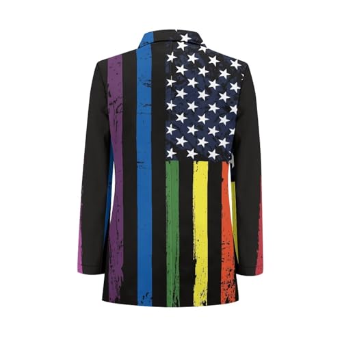 Sprowallow Men's Casual One Button Blazers Lightweight Jacket Sports Coat with Pockets Fit Business Suit4