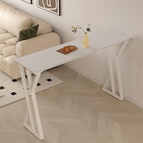 Rectangular Bar Height Table Long Table Against The Wall for