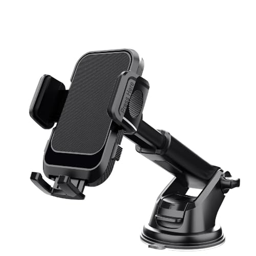 Car Phone Holder for Ford F-450 Ranger 2008-2026, Features a Telescopic Long arm and 360-degree Rotating Anti-Slip Function Phone Stand