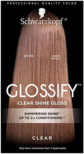 Schwarzkopf Glossify Customizable Color Gloss, Clear