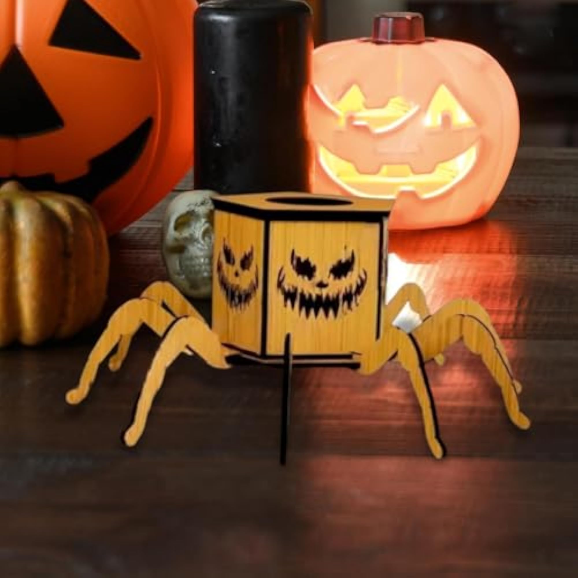 Halloween Candle Holder Versatile Ornament
