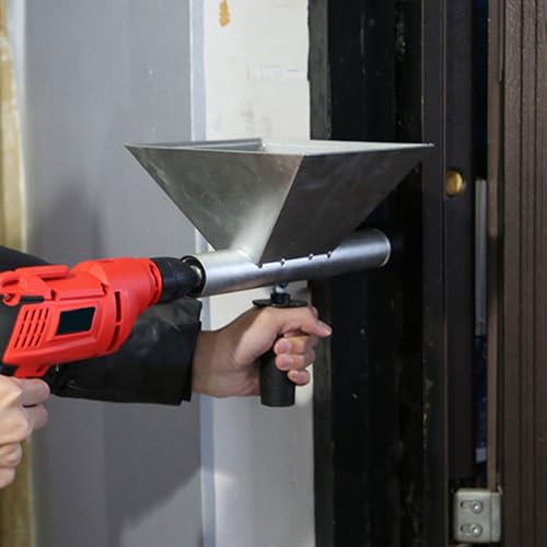 Pistolet à joint pour mortier en acier inoxydable robuste avec embouts interchangeables