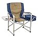 Kamp-Rite Director's Chair with Side Table & Cooler, Blue