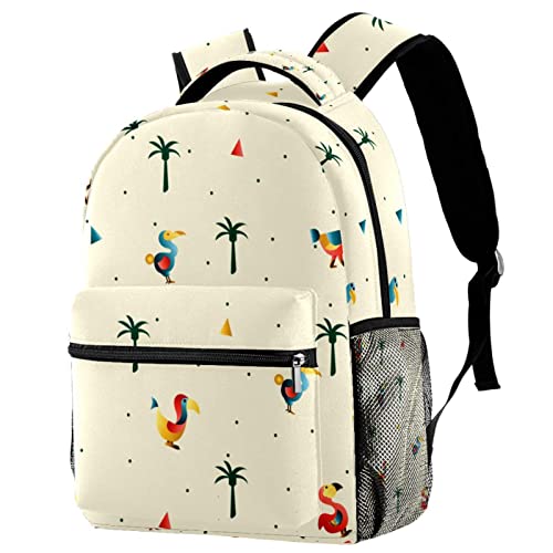 Sac à dos de voyage pour le campus et les weekends jaune tigre taille Medium