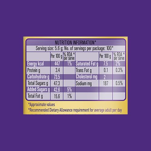 Image of Cadbury Choclairs Gold Coffee Candy, 560 g (100 Candies)