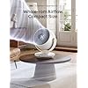 DREO Fan for Bedroom, Desk Air Circulator Fans with Remote, 11 Inch Table Fan for Whole Room, 65ft Powerful Airflow, 120 Vertical Manual and 90 Oscillating, 4 Speeds, 8H Timer, 25dB Quiet, Home