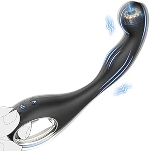 Prostate Vibrator with 10 Vibration Modes, Male Prostate...