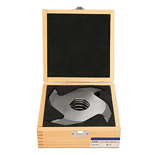 Finger Joint Cutter, Wood Milling Cutter Finger Joint Glue Joint Router Bit Router Bit Set Carbide Tool for Woodworking