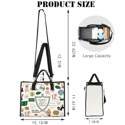 Bolso tote con diseño de película de comedia miniatura 4