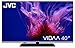 JVC QLED Fernseher 40 Zoll Smart TV VIDAA LT-40VQF555D - Full HD Fernseher, HDR TV mit integriertem Triple-Tuner, LED TV schwarz