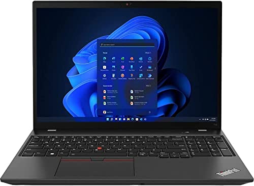 Image of Lenovo ThinkPad T16 Business Laptop (16 inch FHD+, AMD Ryzen 5 PRO 6650U, 16GB DDR5 RAM, 512GB SSD, 6-Core (Beat i7-1250U)), Fingerprint, Backlit, FHD Webcam, IST HDMI, 3-Yr Warranty, Win 11 Pro, Black