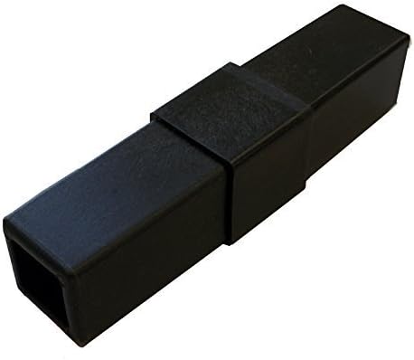 EZTUBE 2-WAY composite square assembly connector for aluminum extrusion. Plastic composite coupler connectors.