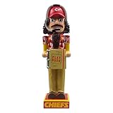 FOCO Kansas City Chiefs NFL Thematic Nutcracker Bobblehead