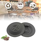 4 Pcs Sage Cleaning Disc, Sage Coffee Machine Cleaning Tablets, Universal Silicone Coffee Machine Handle Clean Pad, Barista Accessories Compatible with Most Espresso - Image 4