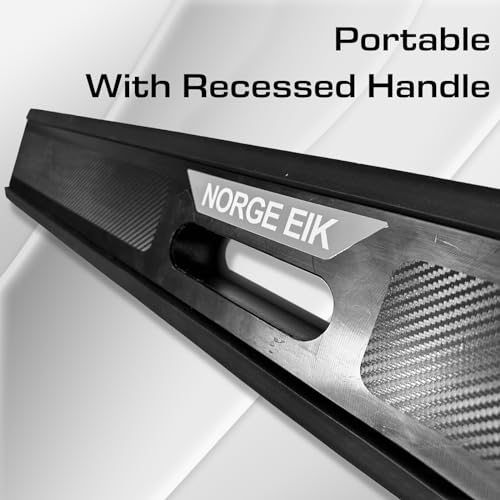 Norge Eik BeamPasser 40"/56" Extra-Long, Innovative Hockey Passer Rebounder, On-Ice/Off Ice Hockey and Roller Training Equipment (Extra Large 56")