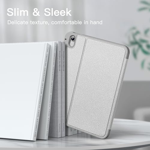 Funda para iPad 11 y 10 Gen JETech Plata con Soporte Multiángulo 4