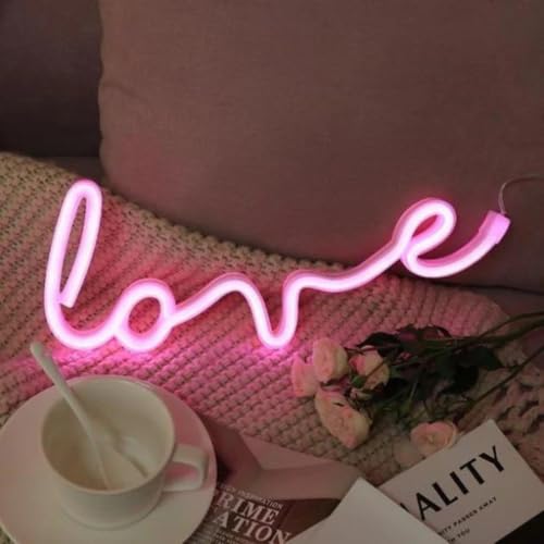 Image of Chronos Neon Sign Wall Hanging Light | Battery & USB Operated for Home, Bedroom, Living Room, Office, Bar, Party | LED Wall Art Decorative Sign