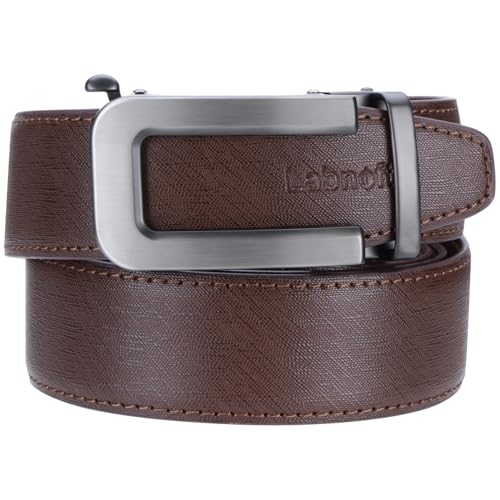 Image of Labnoft Men's PU Leather Auto-lock Belt