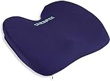 sanlinkee Cojin Coxis Ortopedico,Cojin Coxis de Espuma Memoria Portátil para Alivio de Coxis,Espalda Inferior y Ciática - Cojines para sillas de Oficina, Casa, Coche, Silla de Ruedas