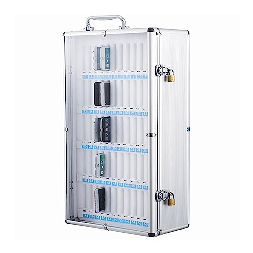 Boîte de rangement téléphone portable mural et armoire sécurisée de classe pour 24 portables