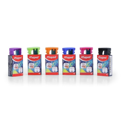 Maped Ergo Long Tip Sharpener -60 Pcs Jar|Extra Long Sharpener|High Durability|Erogonmic Shape|Long Tip Sharpener|Smooth shapering Experience - Image 3 thumbnail