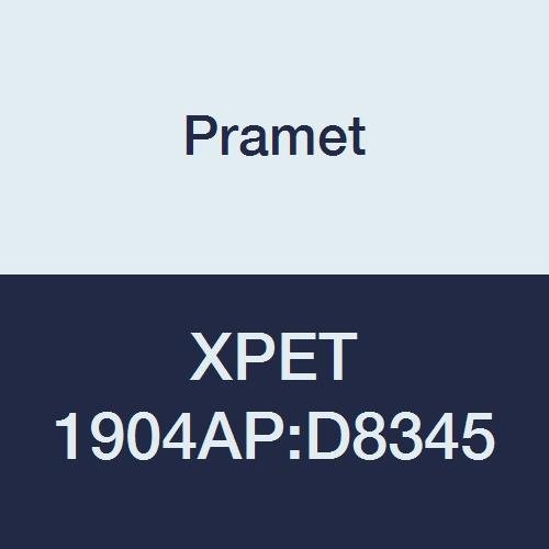XPET 1904AP:D8345 Carbide Indexable Drilling Center Insert, 1" Corner Radius, Drill Diameter Range 52 mm - 58 mm (Pack of 10)