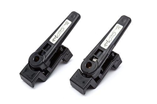 Accessory Tonneau Cover Service Parts - 2014-2018 Chevrolet & GMC 16 GM Accessories 22840915 Tonneau Cover Side Rail Clamps (Pack of 2)