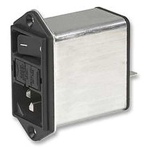 FILTRO IEC 4A 2P INTERRUPTOR 2P FUSIBLE Conectores Entrada de alimentación