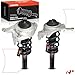 A-Premium Front Pair (2) Complete Strut and Coil Spring Assembly Compatible with Audi Q5 2009 2010 2011 2012, Driver and Passenger Side