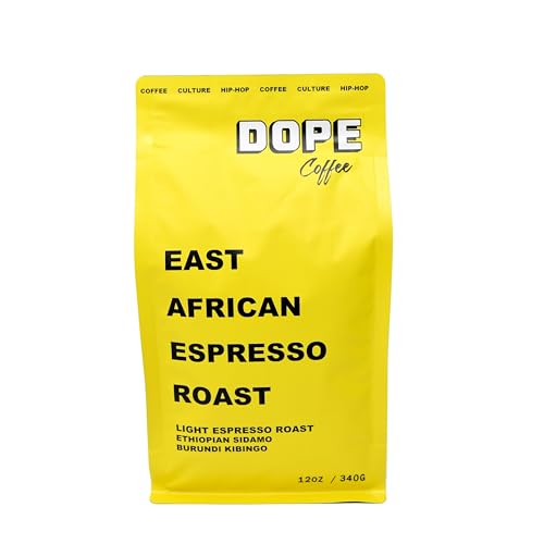 Dope Coffee East African Espresso - Café en grano 12 oz miniatura 1