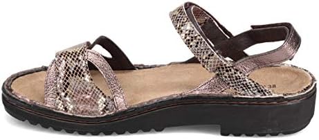NAOT Footwear Women's Aeres Sandal Golden Python Lthr/Radiant Copper Lthr 7 M US | Image 3