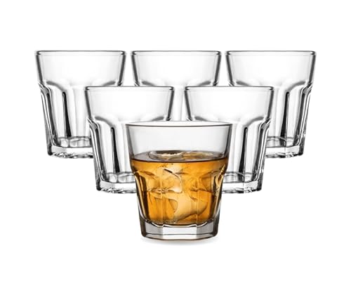 Kit 6 Copinhos de Shot Aperitivo Dose Licor Vidro 45ml Mini Gourmet Mix Tequila Roleta Shot Vodka Wh
