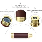 Retro-Pirate-Telescope-Spyglass-for-Kids-Adults-Portable-Collapsible-Handheld-Telescope-Monocular-Zoomable-25x30-Survival-Gear-Compass-Pocket-Military-Compass-for-Outdoor-Camping-Hiking-Boating
