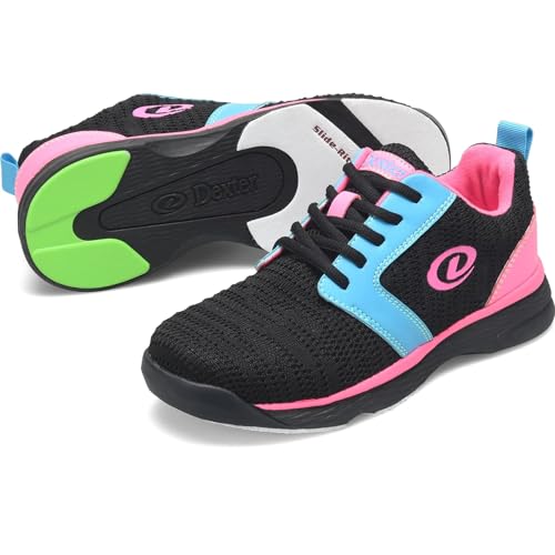 Image of Dexter Women's Raquel LX Bowling Shoes - Available in Medium and Wide Width - Universal Slide Soles - Made for Both Left and Right Handed Bowlers - Athletic Fit - Lightweight