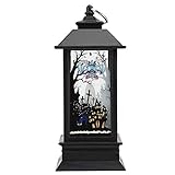 【Decorazione lanterna di Halloween】 ： La lampada a sospensione in stile retrò ha una parete chiara trasparente e la superficie è rivestita con motivi raffinati. È molto adatto per il tema di Halloween e può essere utilizzato come decorazione per una festa di Halloween