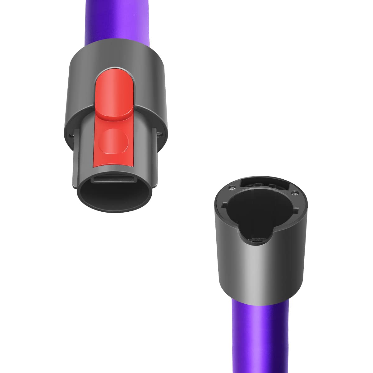 Tube d'extension pour aspirateurs Dyson V7 V8 V10 V11 V15, 73CM (violet)
