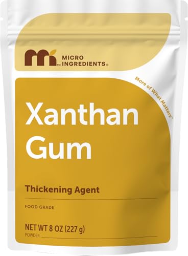 Image of Micro Ingredients Xanthan Gum Powder, 8 oz | Premium Quality for Keto & Gluten-Free Baking, Unflavored Thickening Agent for Cooking, Non-GMO Vegan Friendly