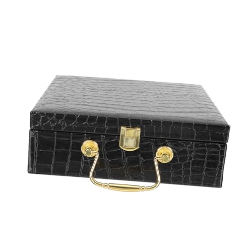 Healvian 箱 葉巻収納ケース 化粧品旅行容器 トラベル シガー ヒュミドール ジャー トイレタリー旅行 旅行の装飾 葉巻ヒュミドール 収納ホルダー お祭りのパッキング 保存容器 Pu