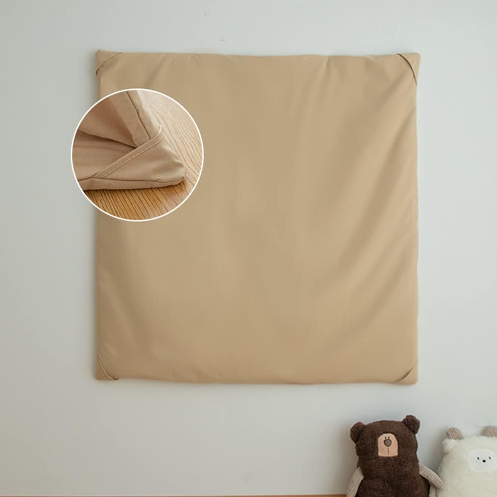 Teepee for Kids Tent Indoor with Floor Mat,Carry Bag,Banner,Play Cottage with Star Light, Cotton Canvas Kids Teepee Tent for Girls & Boys, Pompom Ball Design, Foldable Teepee Tent